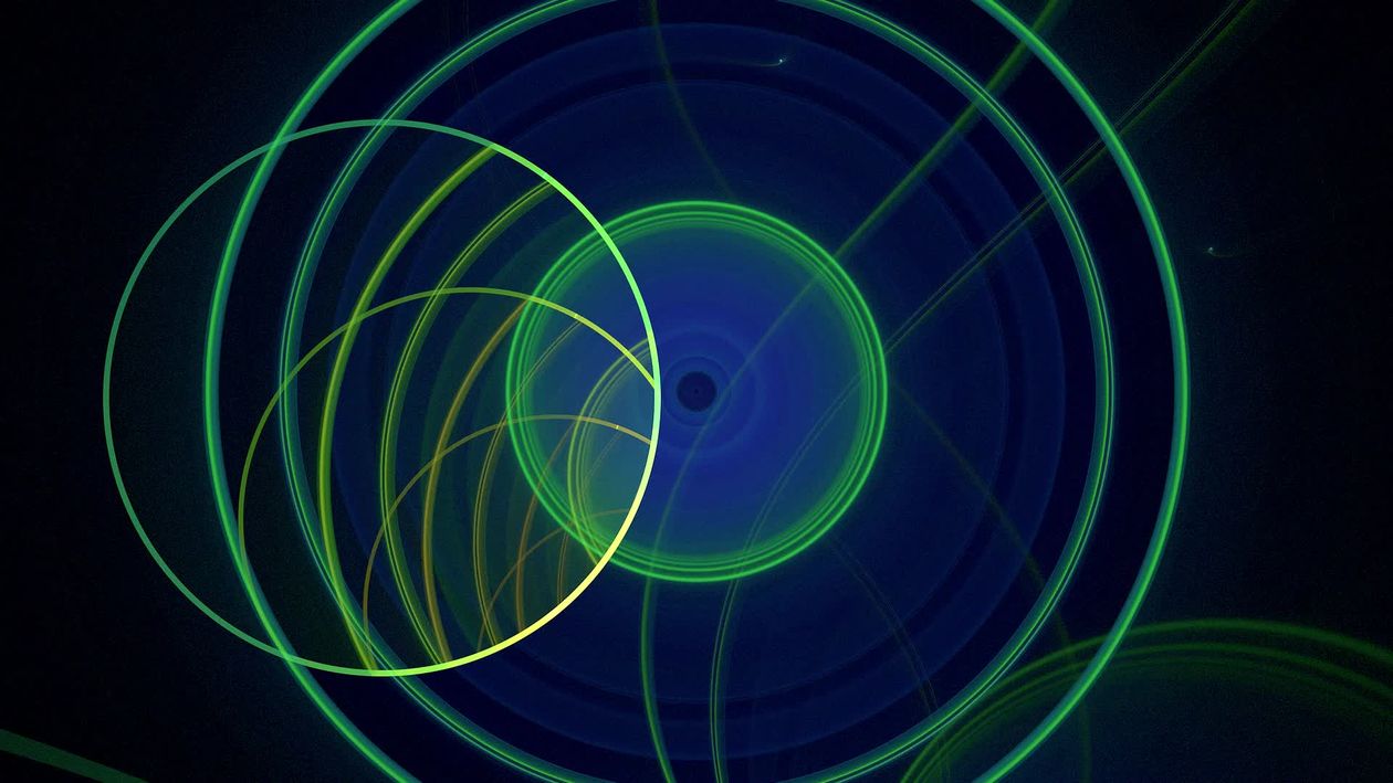 Dynamic Abstract Circle Animation for VJ Loops Free Stock Video Footage ...