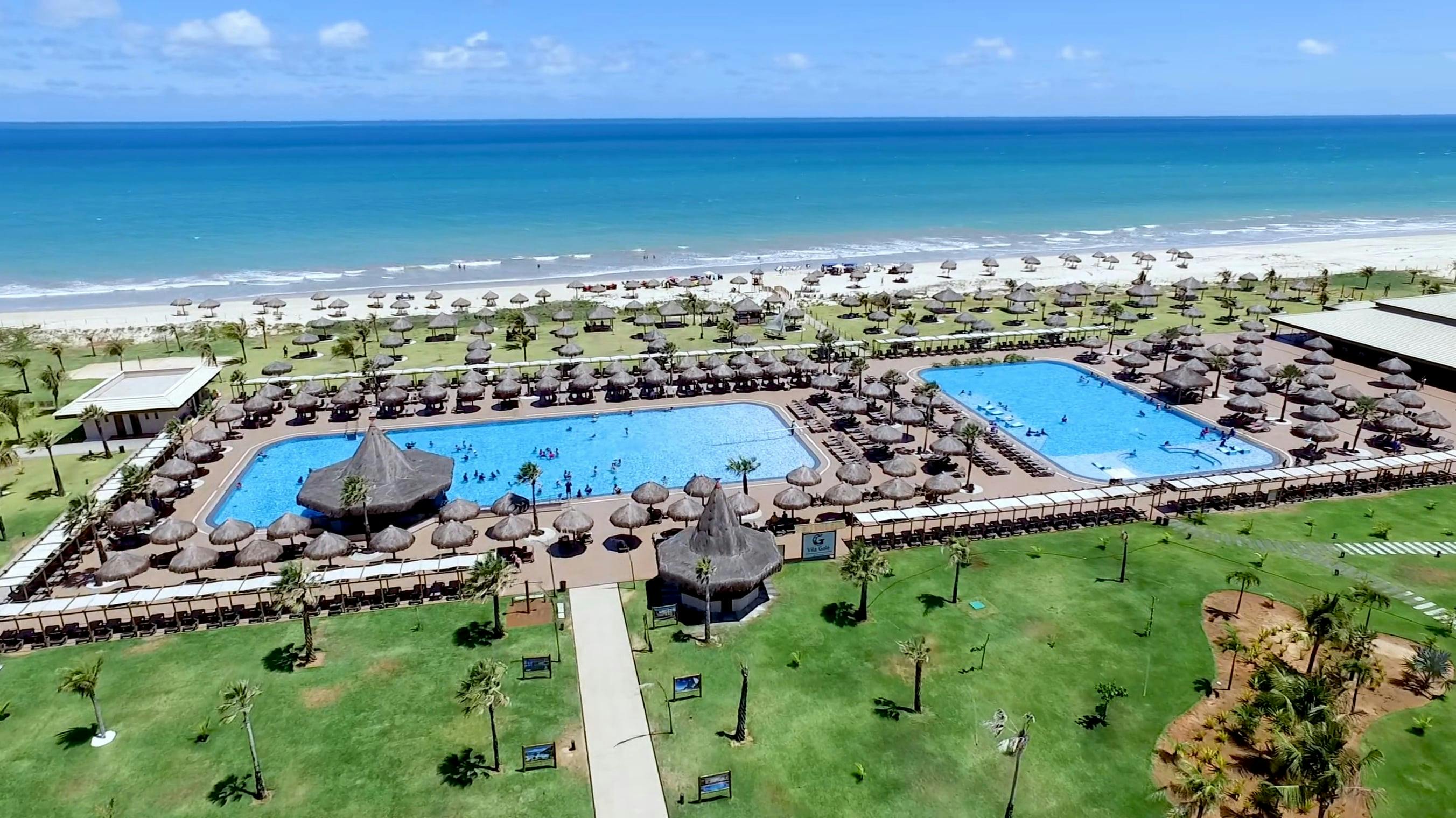 Imágenes De Drones De Un Hermoso Resort De Playa · Vídeos de stock ...