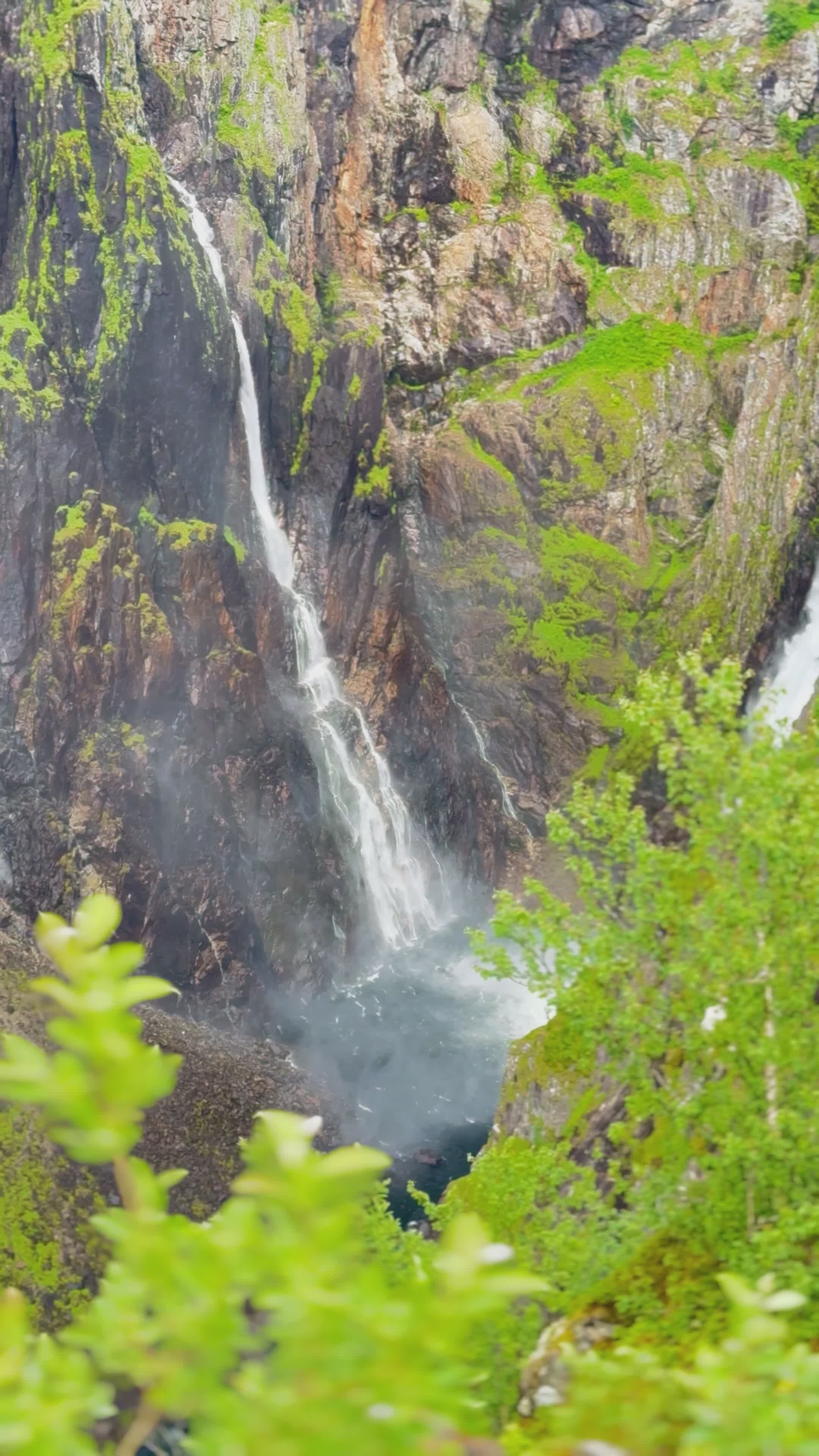 Waterfalls Falling into Lake Free Stock Video Footage, Royalty-Free 4K ...