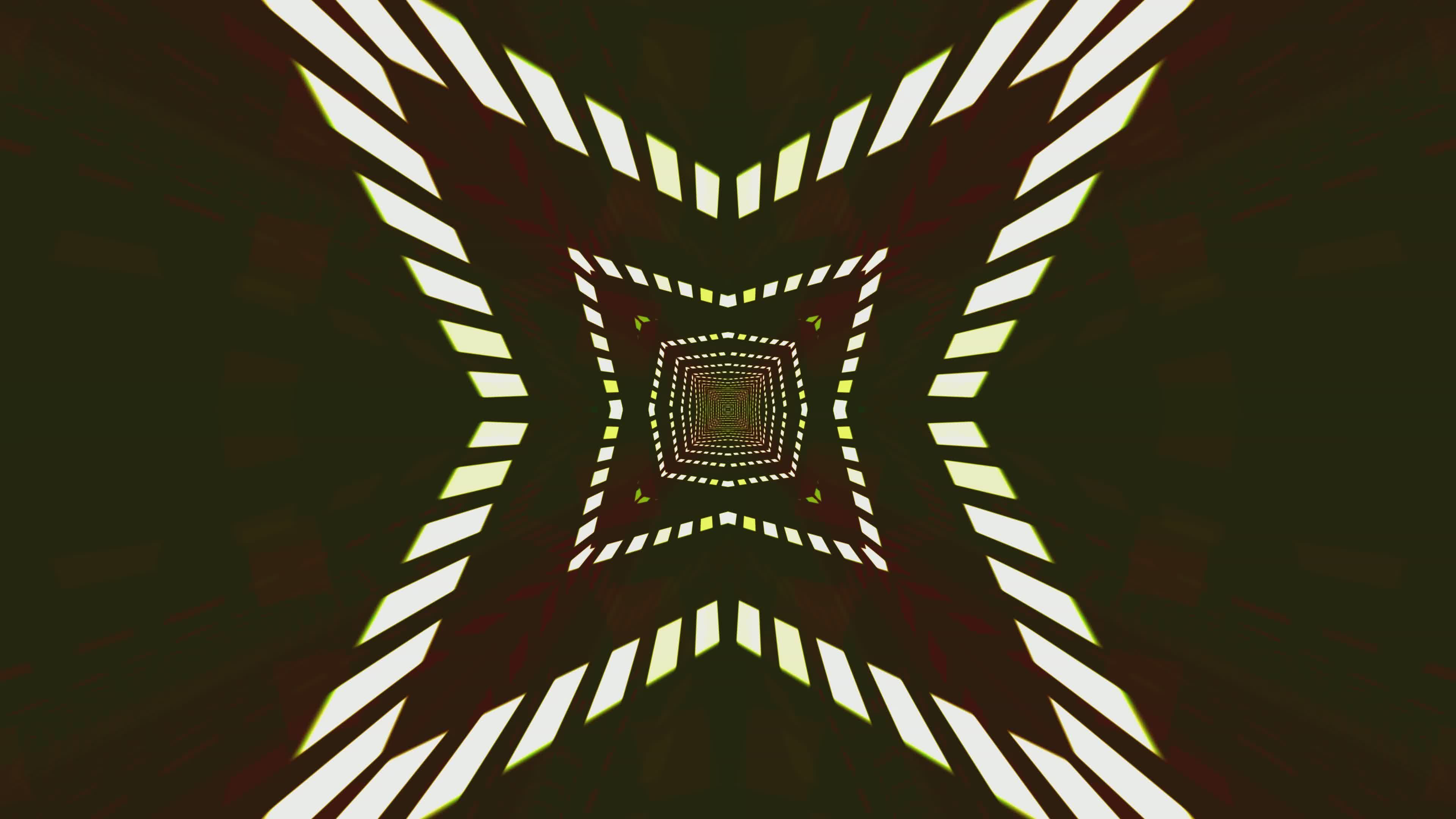 dynamic kaleidoscopic abstract light tunnel 34189514 — free pexels stock footage
