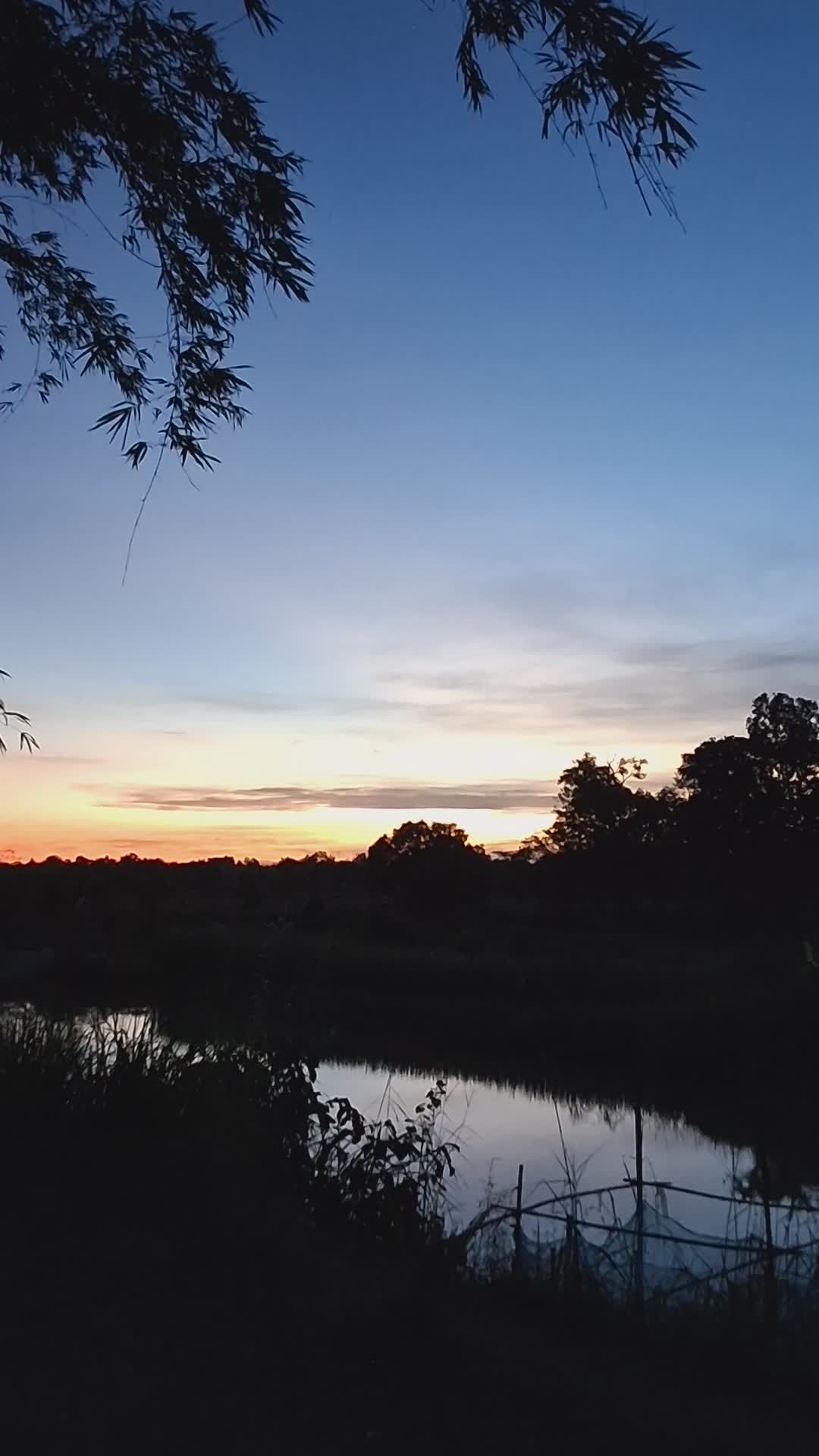 serene sunset over tranquil lake 34224152 — free pexels stock footage