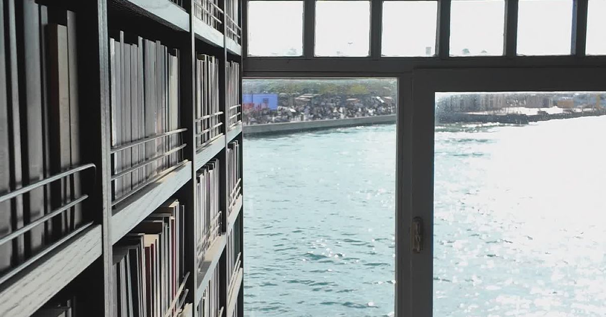 Scenic Istanbul Library View Over Bosphorus Free Stock Video Footage ...