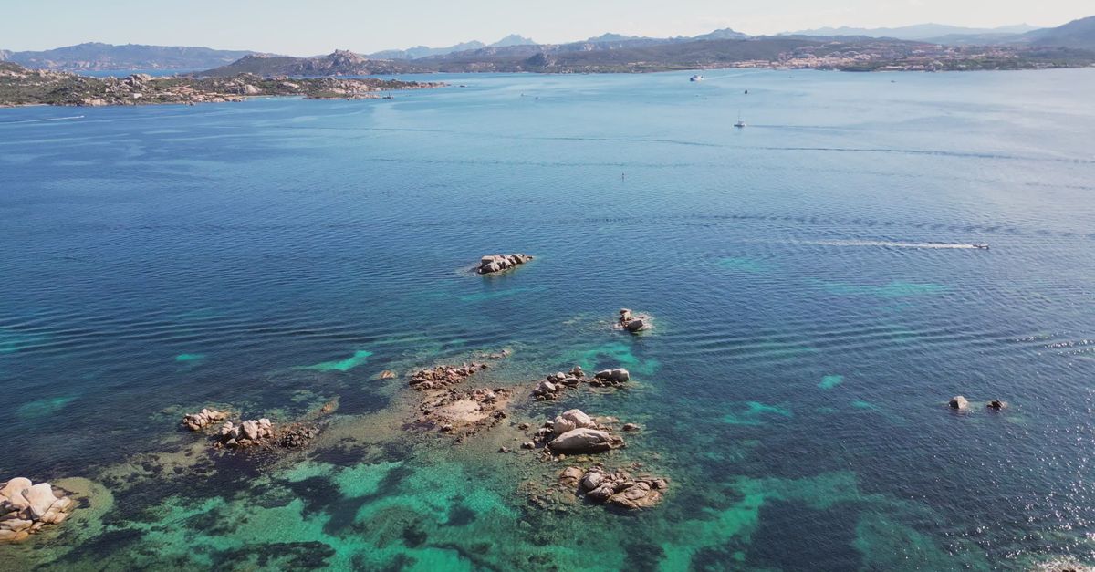Stunning Aerial View Of Sardinia Coastline Free Stock Video Footage stunning-aerial-view-of-sardinia-coastline-free-stock-video-footage