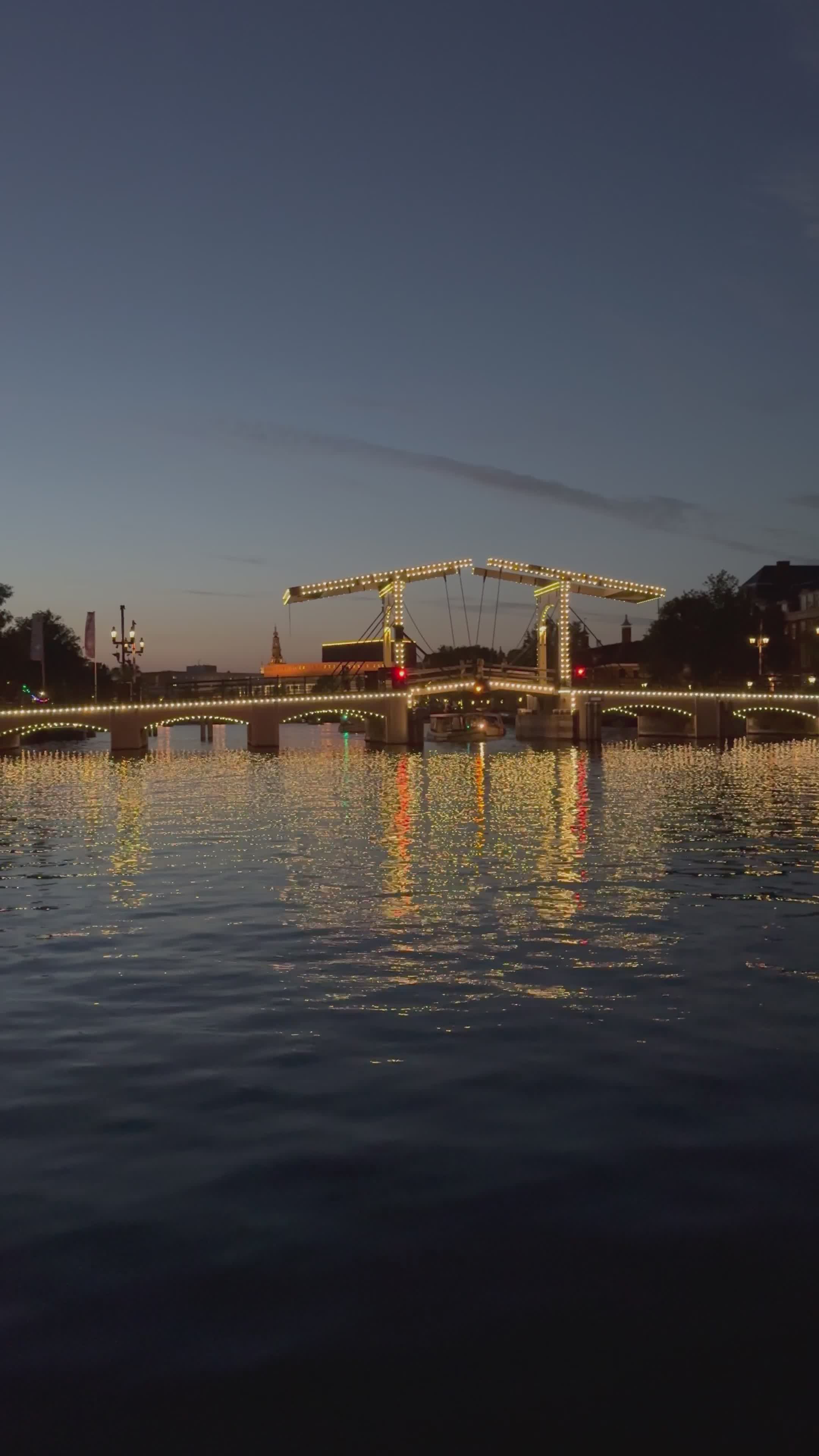 Scenic View of Iconic Drawbridge at Sunset Free Stock Video Footage ...