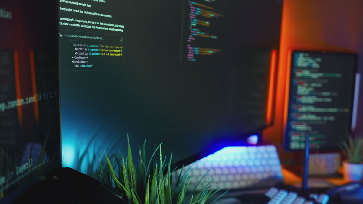 Colorful Code on Dark Background Free Stock Video Footage, Royalty-Free ...
