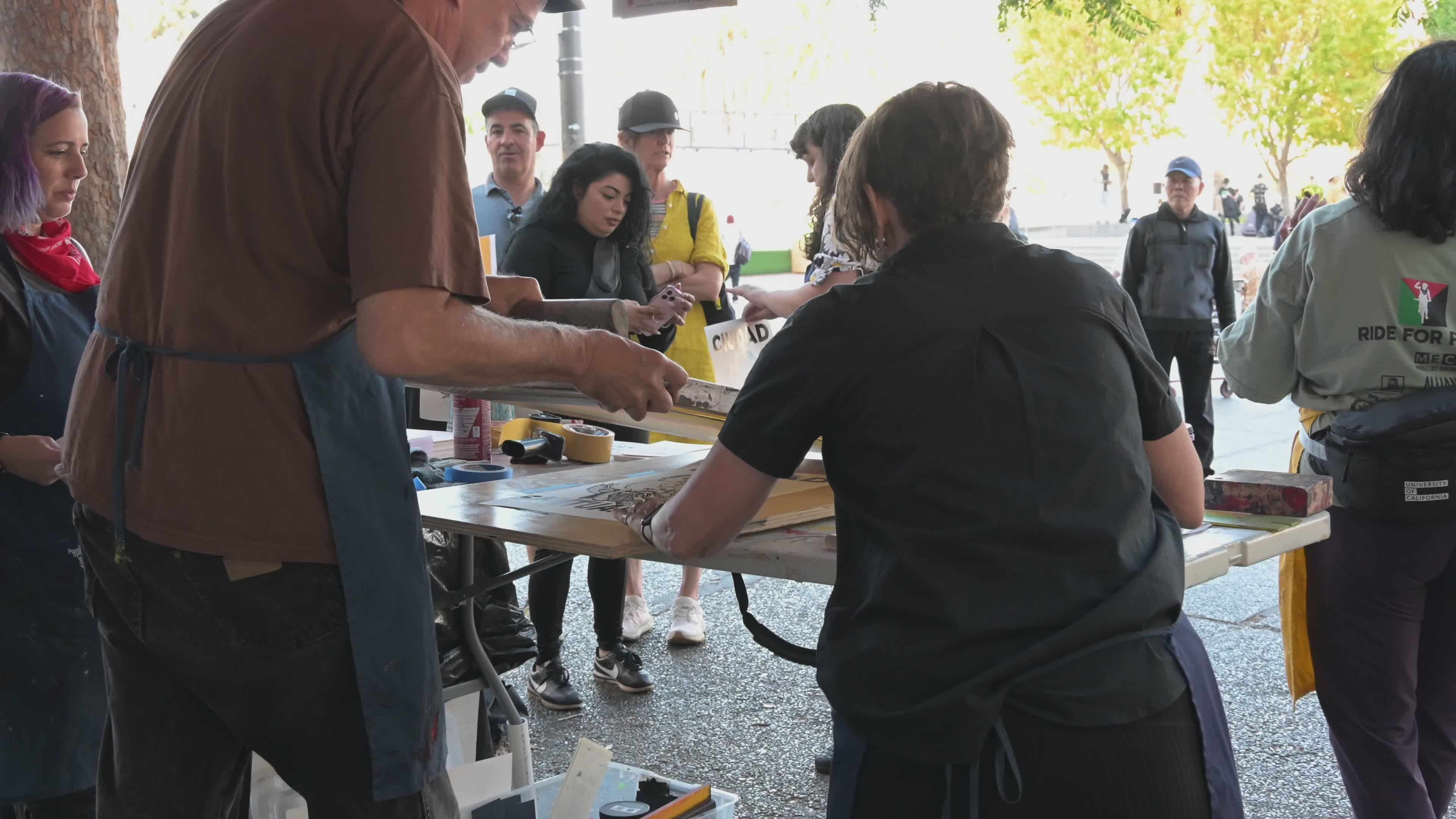 Screen Printing video