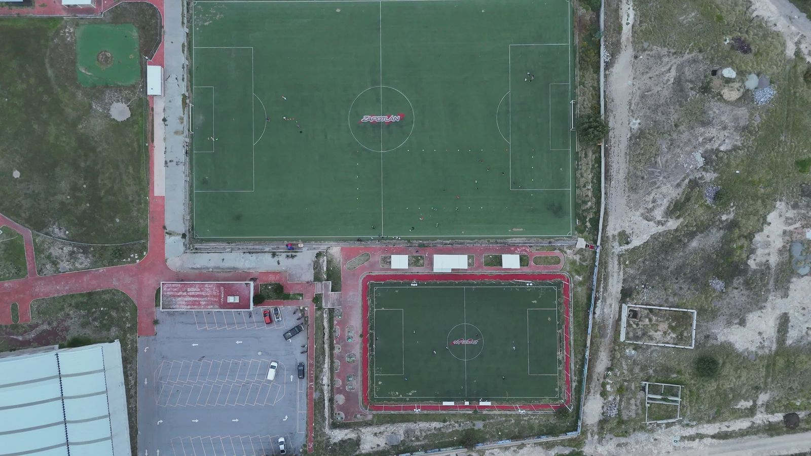 Drone Footage of a Basketball Court Free Stock Video Footage, Royalty ...