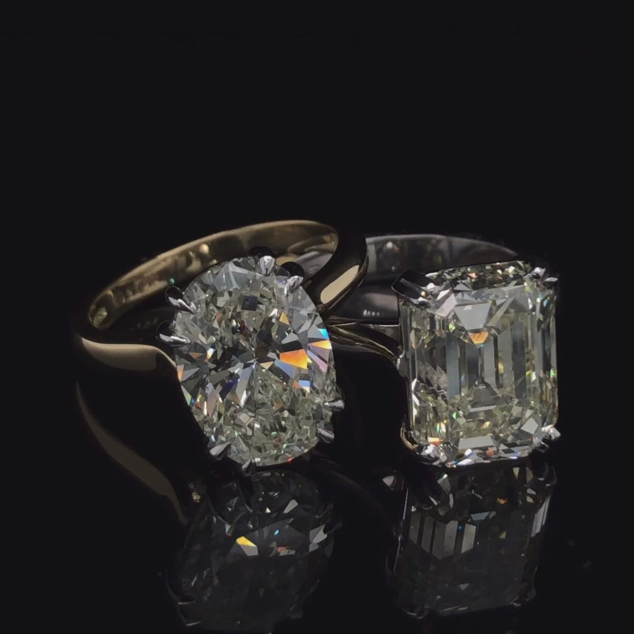 Oval Engagement Ring