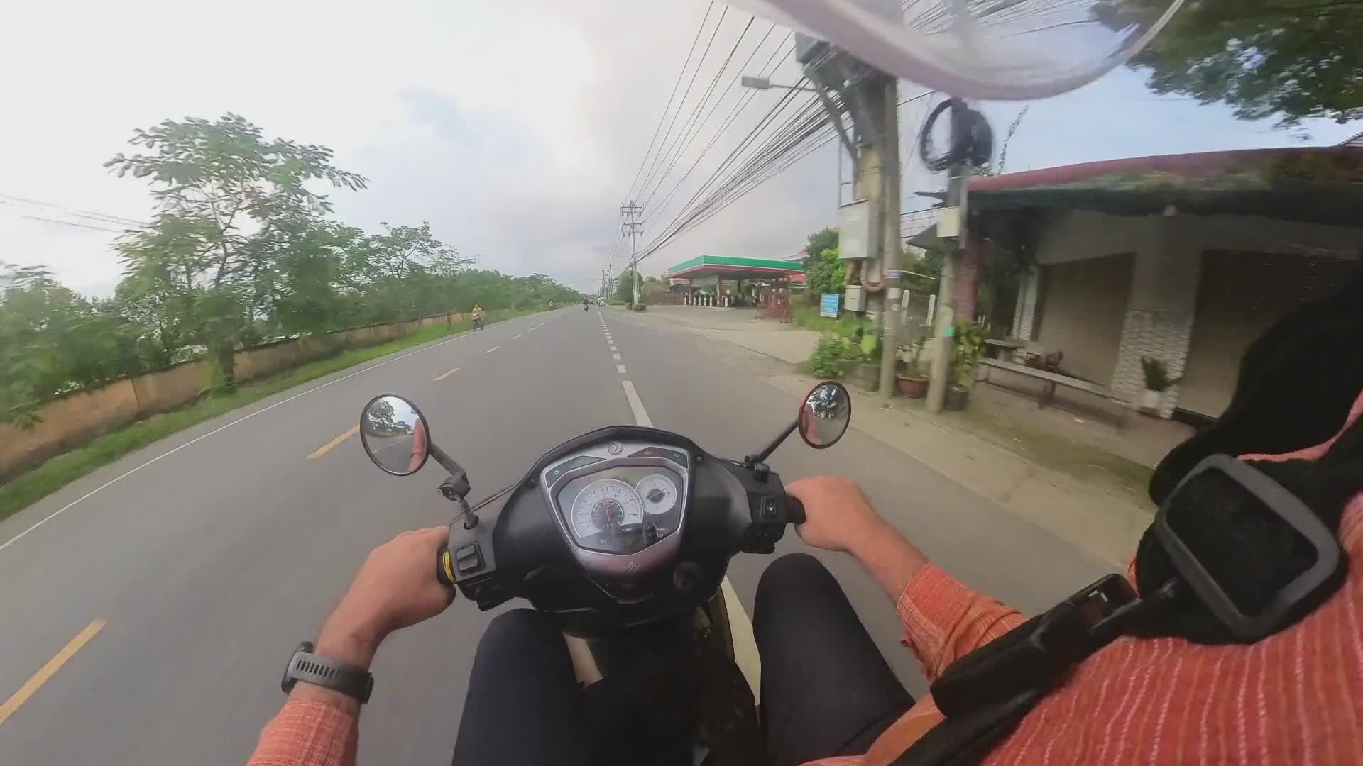 Scenic Motorcycle Ride Through Vietnamese Countryside Free Stock Video ...