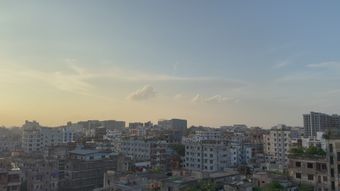 城市风景早上天空高清视频免费下载视频素材