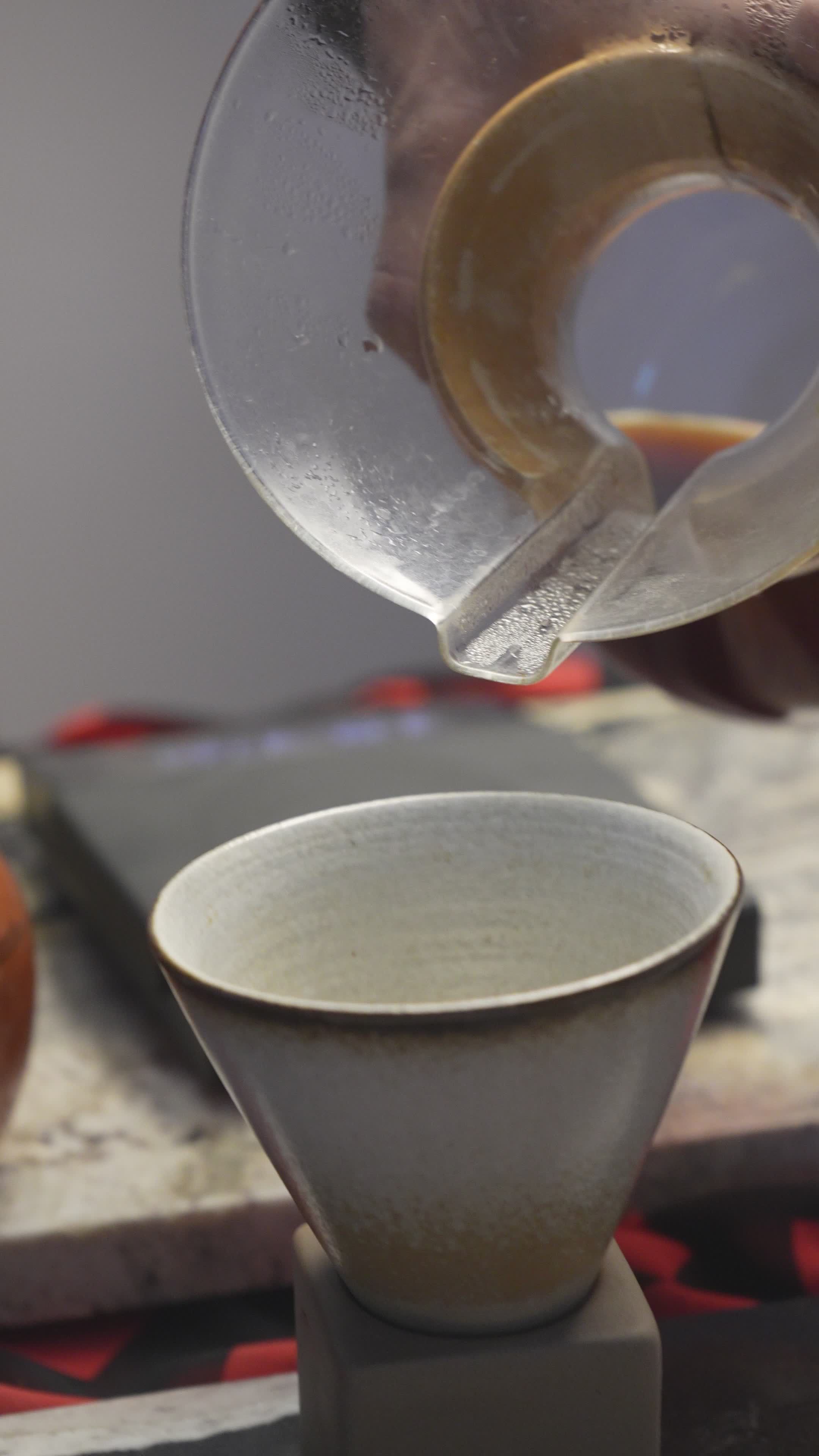 pouring freshly brewed coffee into ceramic cup 34552708 — free pexels stock footage