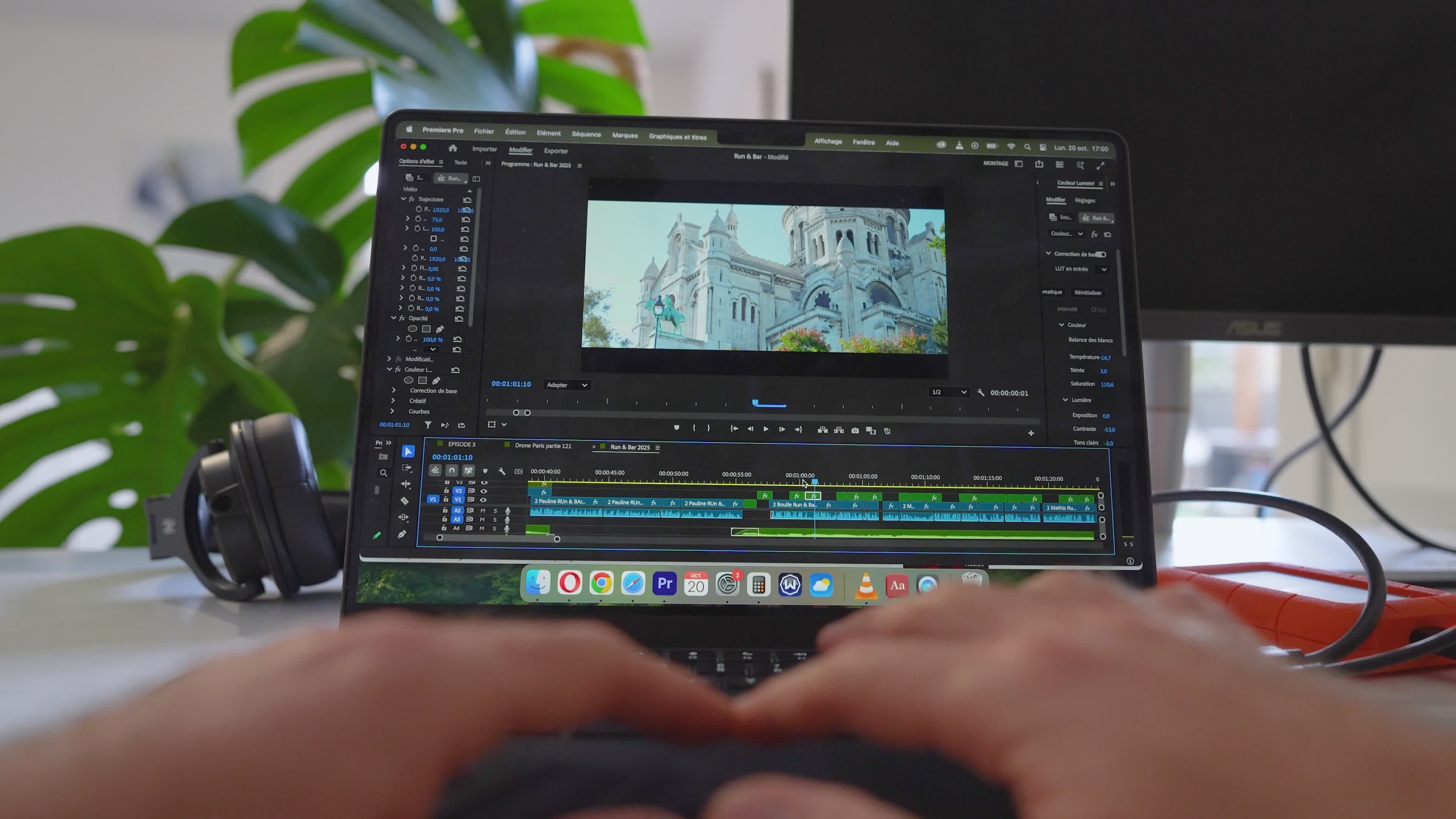 Video Editing on Laptop in Home Office Free Stock Video Footage ...
