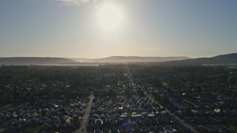 晨光掠过城市免费下载视频素材视频素材