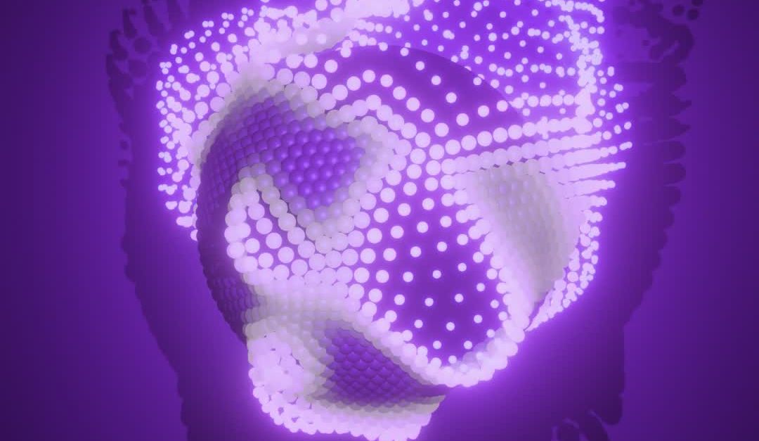 Purple Computer Animation Dynamic Purple 3D Abstract Animation Loop Free Stock Video Footage ...