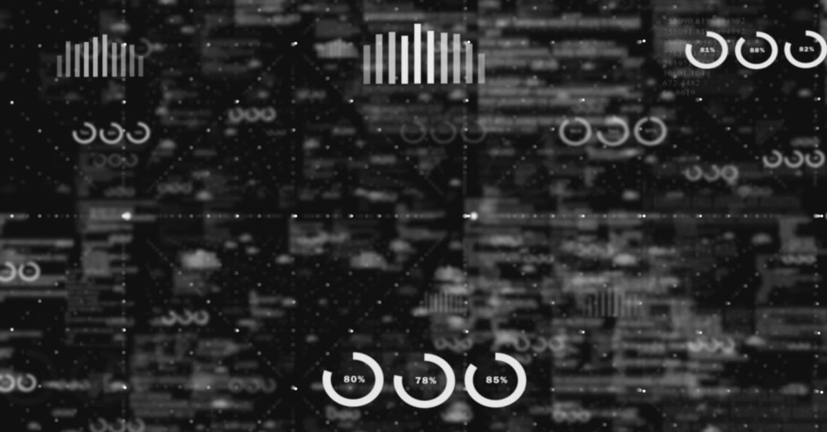 Processor Loop Gif Visualization Futuristic Digital Data Visualization Loop Free Stock Video Footage ...