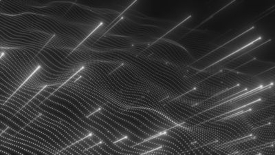 Abstract White Dots Wavy Motion Background Free Stock Video Footage ...