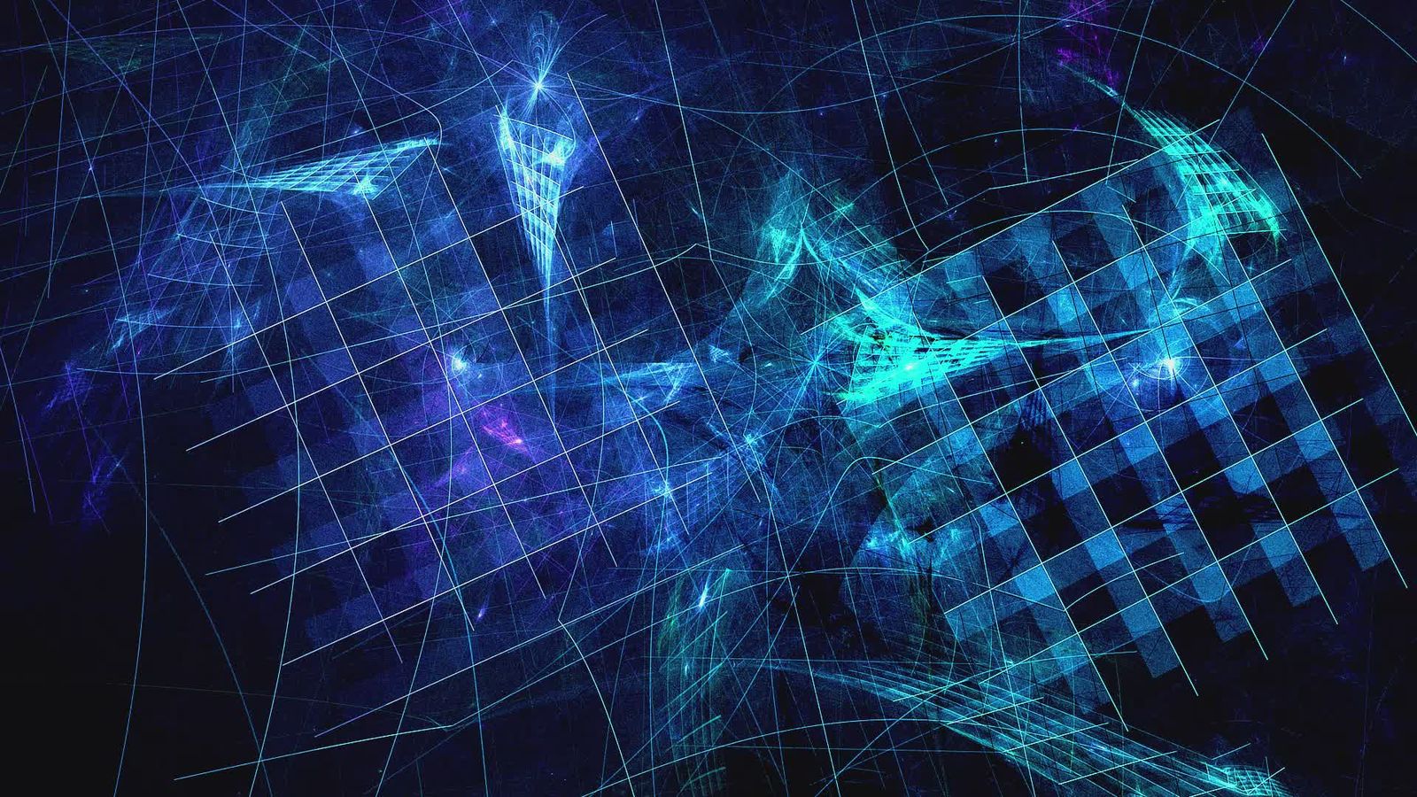 Animating Abstract Graphics Dynamic Abstract Blue and Green Geometric Animation Free Stock Video ...