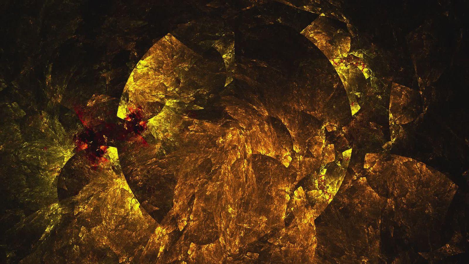 Mesmerizing Looping Ember Glow Animation Free Stock Video Footage ...
