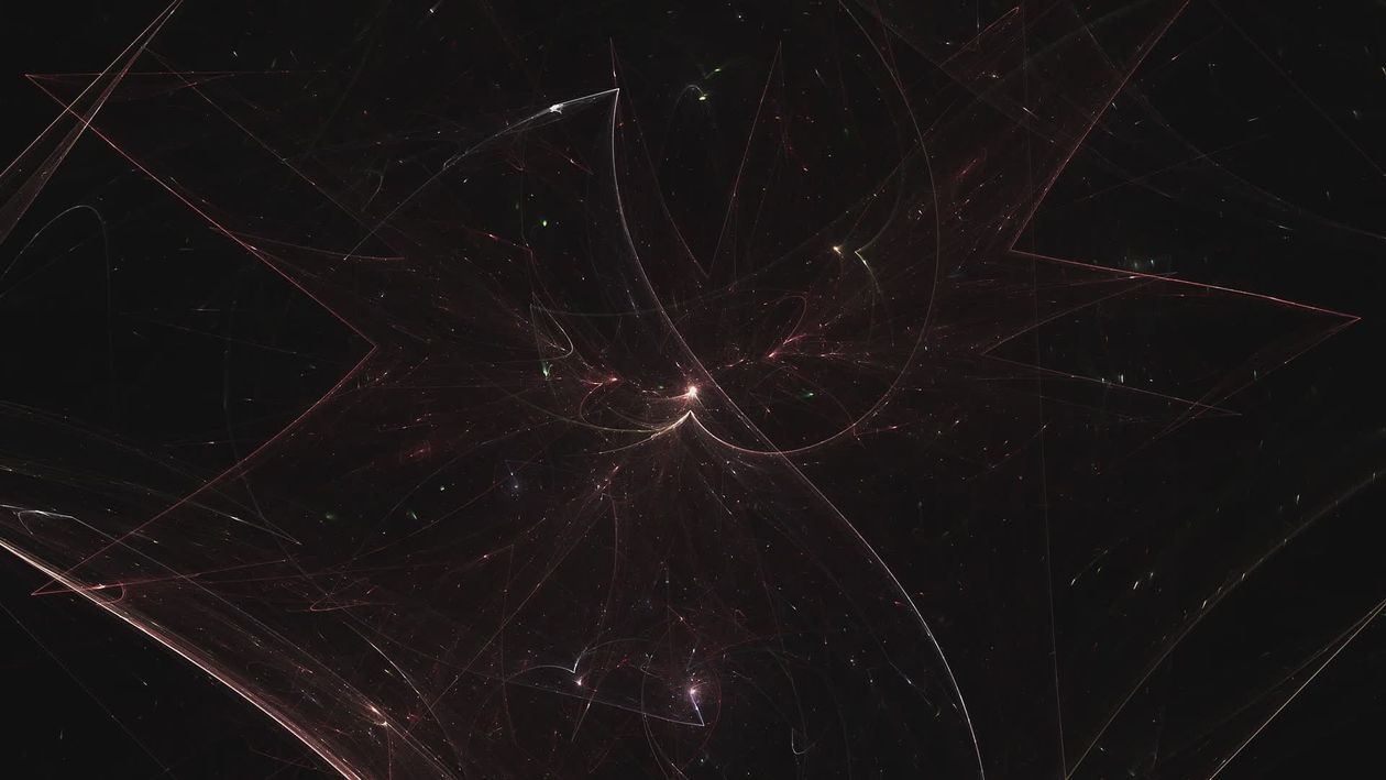 Mesmerizing Abstract Animation with Copper Strands Free Stock Video ...