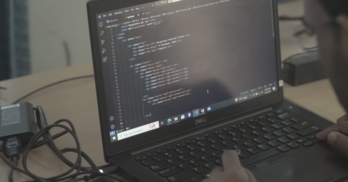 Focused Programmer Coding on Laptop Free Stock Video Footage, Royalty ...