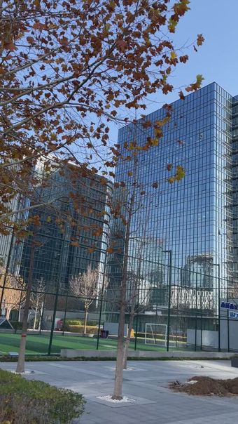 浦东中建广场视频素材
