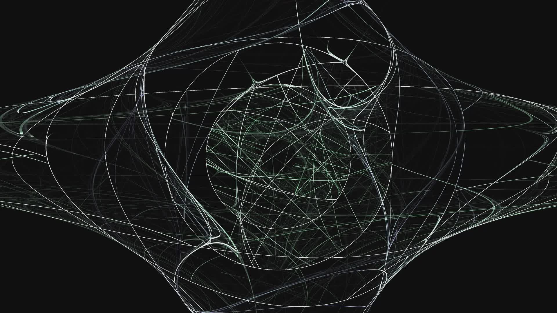 Moving Abstract Video Dynamic Abstract Animation of Interwoven Lines Free Stock Video Footage ...