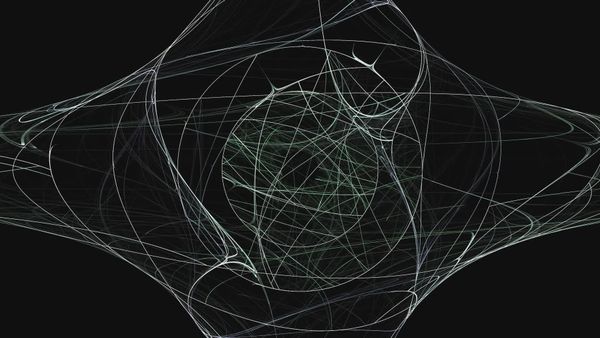 Dynamic Abstract Lines on Black Background Free Stock Video Footage ...