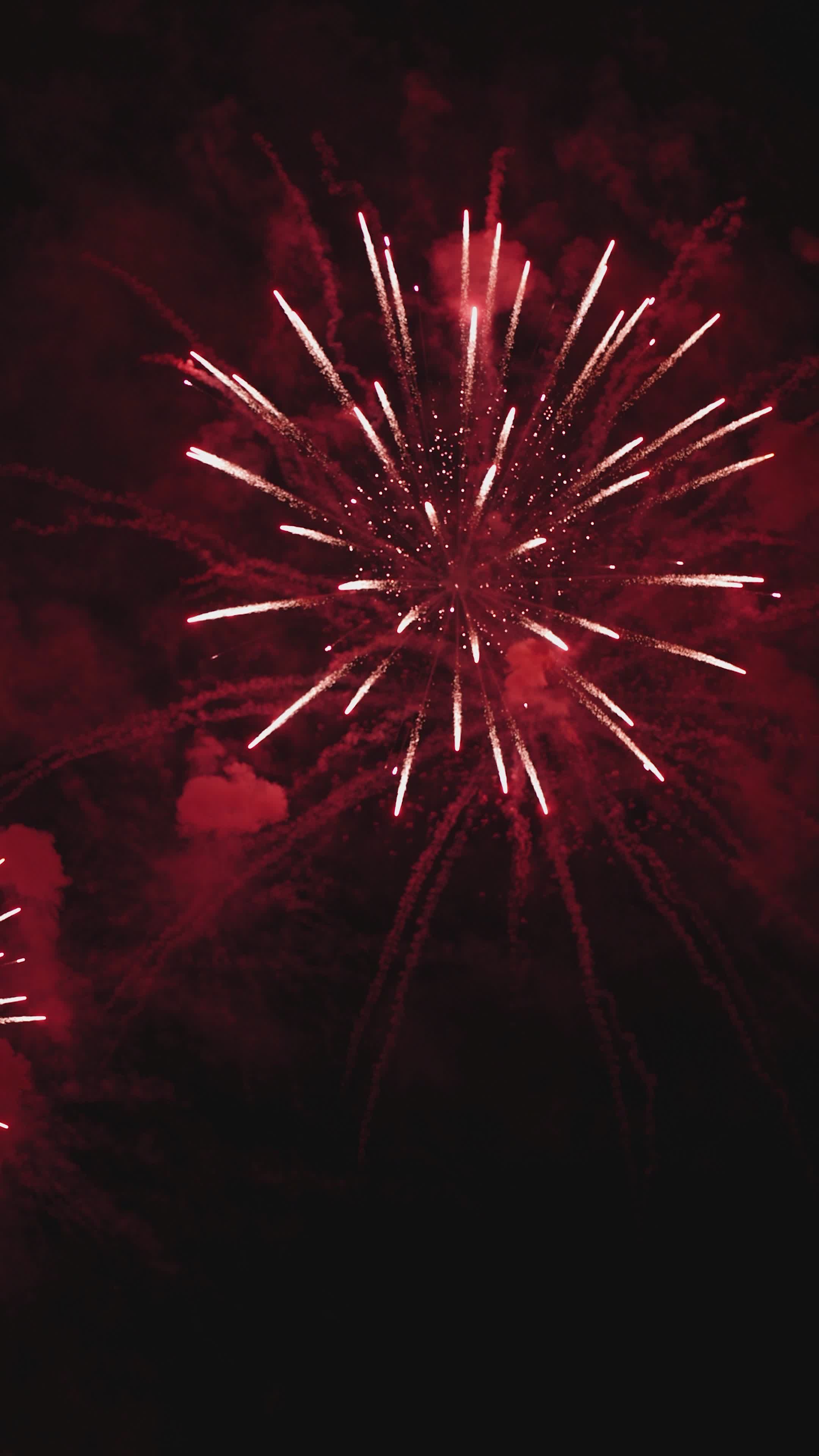 vibrant fireworks display in night sky 34767729 — free pexels stock footage
