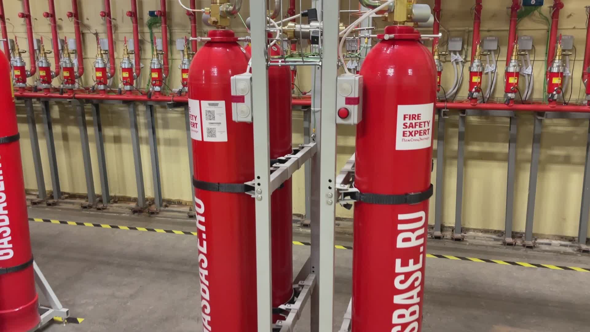Industrial Fire Safety Equipment Room Free Stock Video Footage, Royalty ...