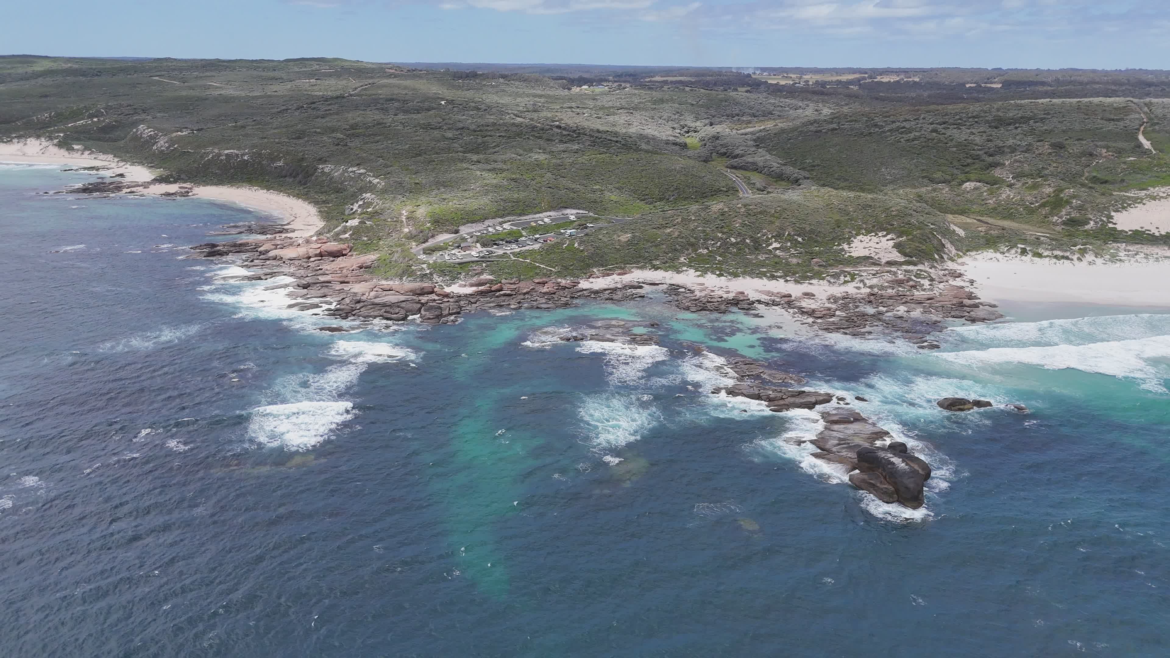 Aerial View of Stunning Australian Coastline Free Stock Video Footage ...