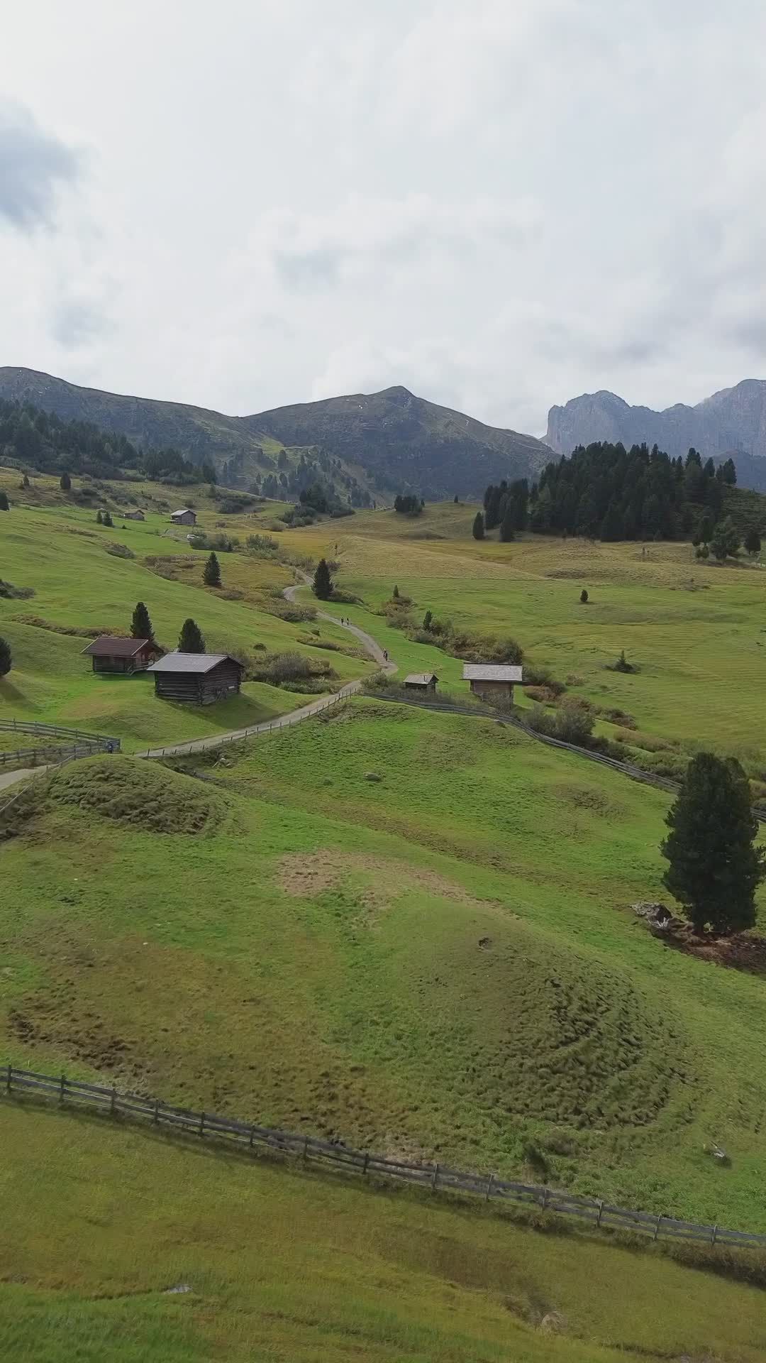 Scenic Aerial View of Rural Mountain Landscape Free Stock Video Footage ...