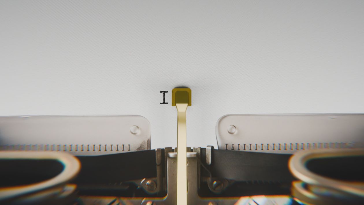 Synchronous Teletypewriter Animation Vintage Typewriter Text Animation with Hope Free Stock Video Footage ...