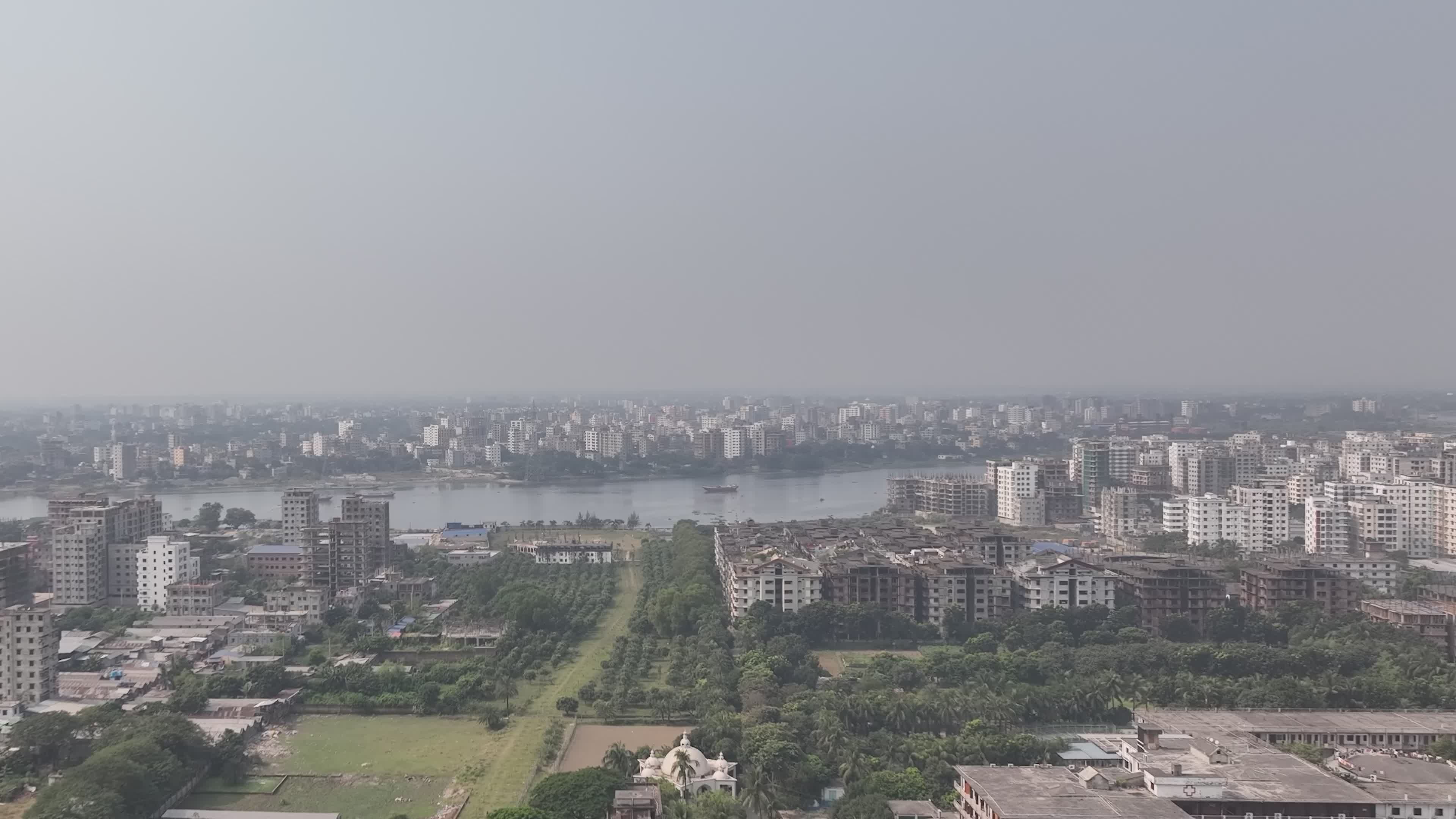 Dhaka City Aerial Drone View in 4K Free Stock Video Footage, Royalty ...