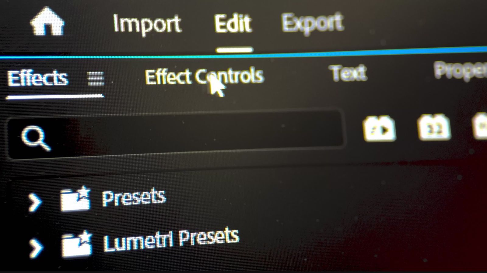 Close-up of Video Editing Software Interface Free Stock Video Footage ...