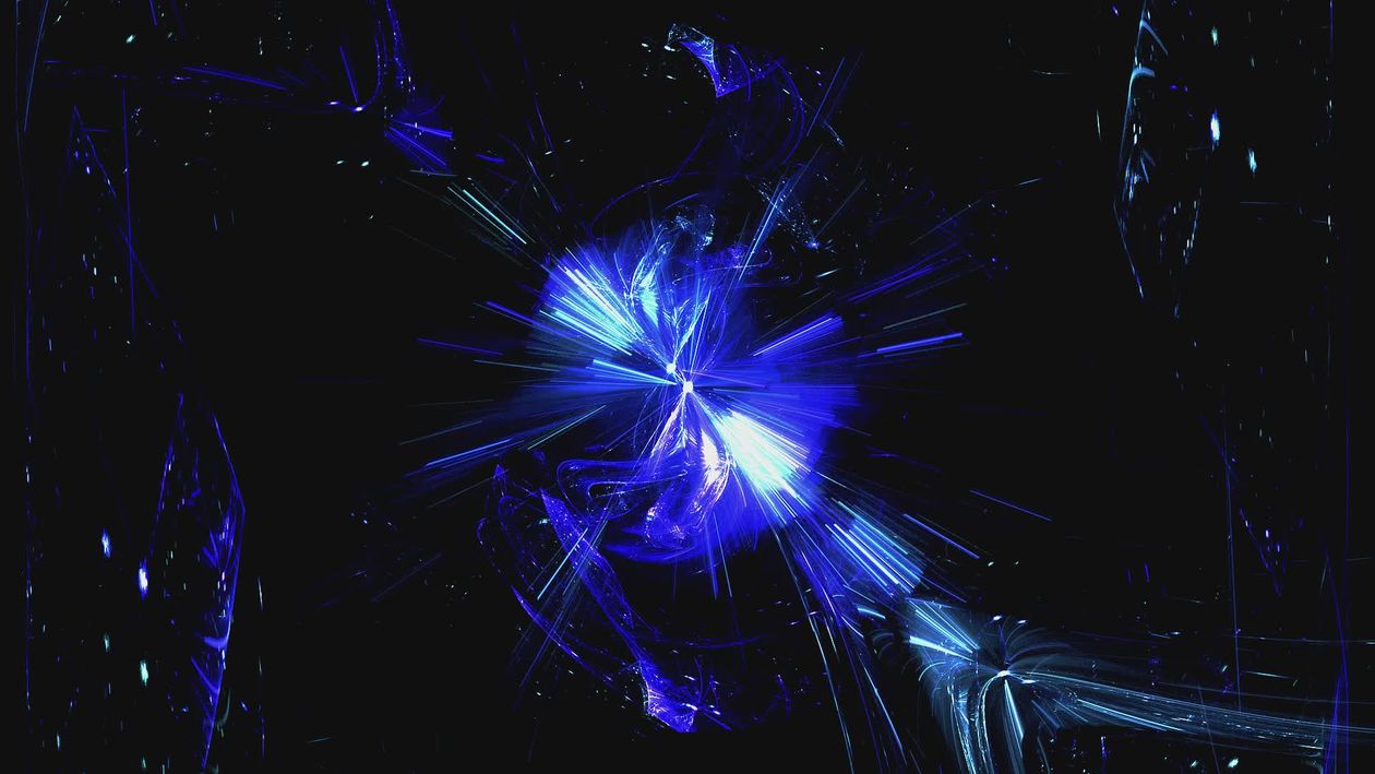 Dynamic Blue Abstract Animation Background Free Stock Video Footage ...