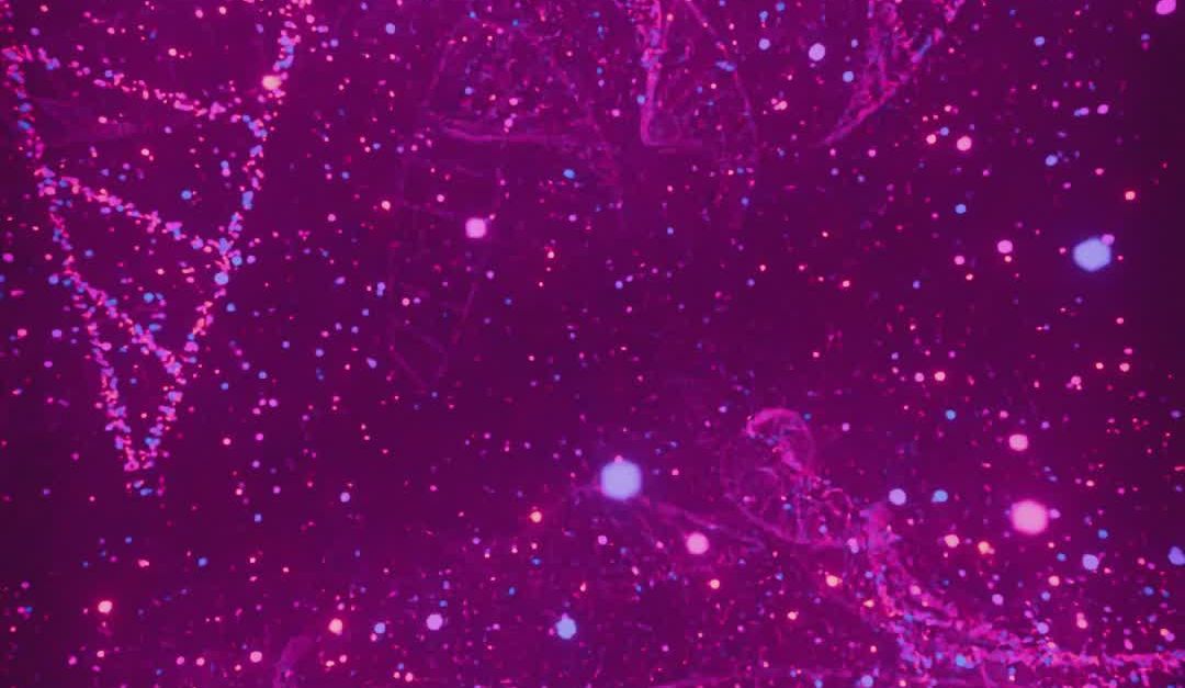 Dna Motion Animation Vibrant Abstract DNA Animation in Motion Free Stock Video Footage ...
