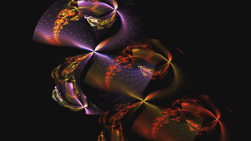 Dynamic Abstract Animation with Colorful Spirals Free Stock Video ...