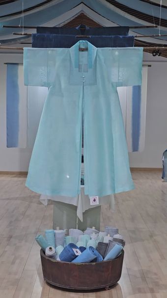 新中式服装，陈列视频素材