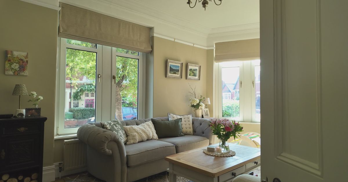Charming British Living Room Interior Design Free Stock Video Footage ...