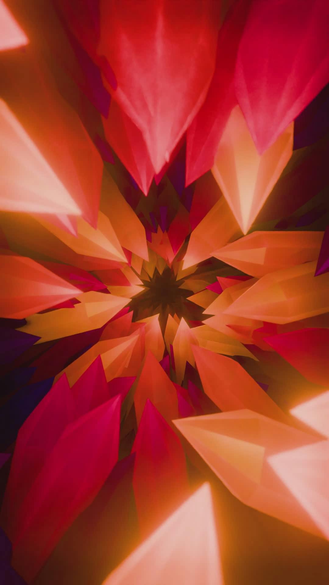 vibrant abstract geometric animation 34968327