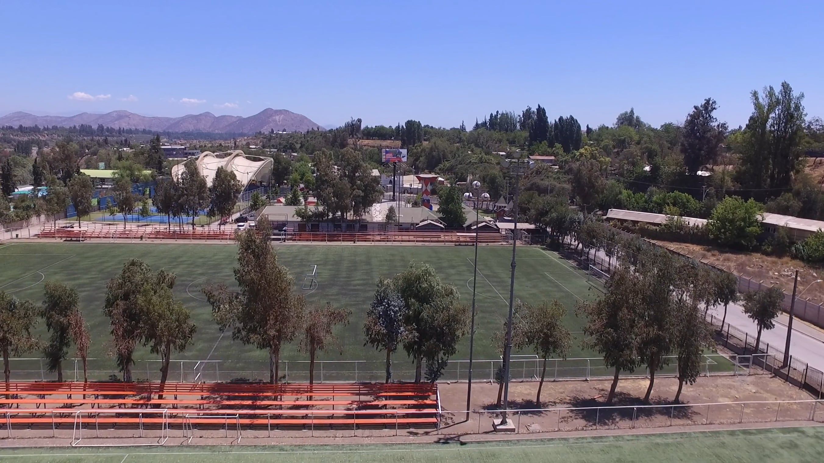 Drone Footage Of A Sports Center Free Stock Video Footage, Royalty-Free ...