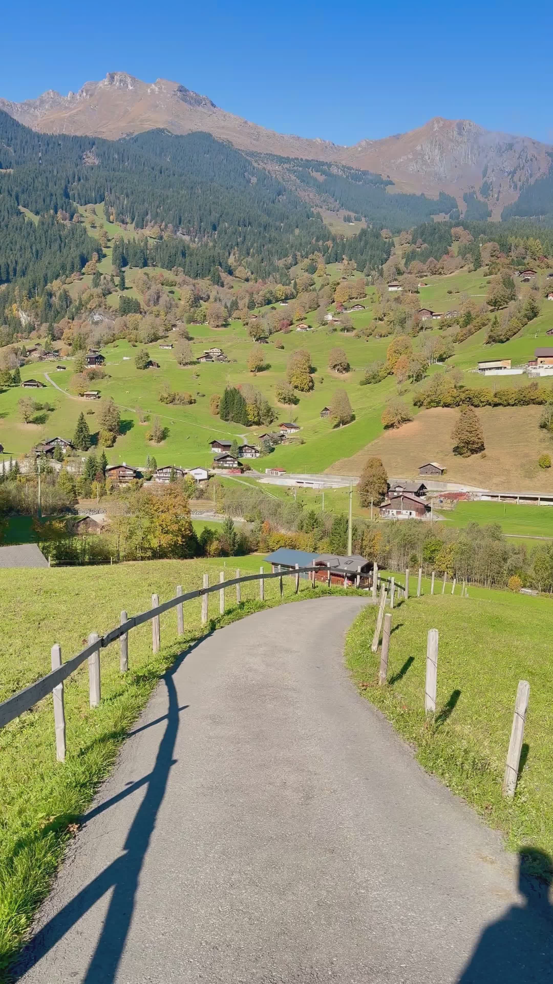 Beautiful Aerial View of Swiss Countryside Free Stock Video Footage ...