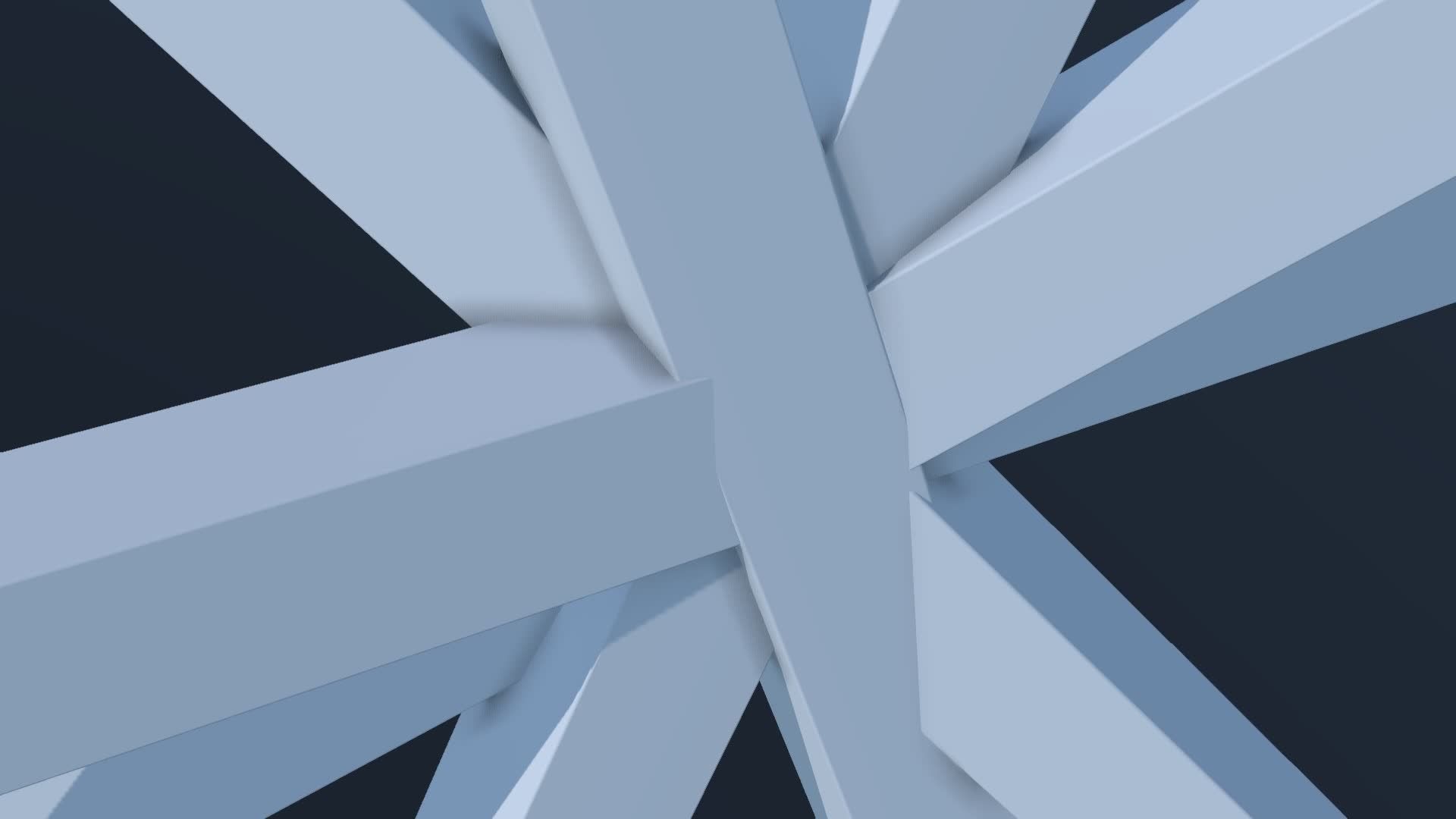 Dynamic Abstract Animation of Geometric Shapes Free Stock Video Footage ...
