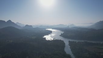 晨光下的山河免费下载免费下载视频素材