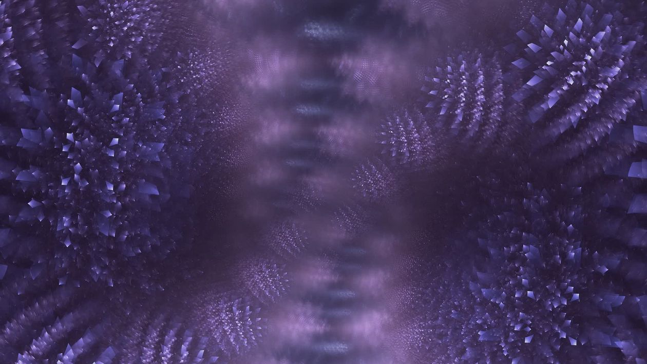 Mesmerizing Purple Abstract Animation Loop Free Stock Video Footage ...