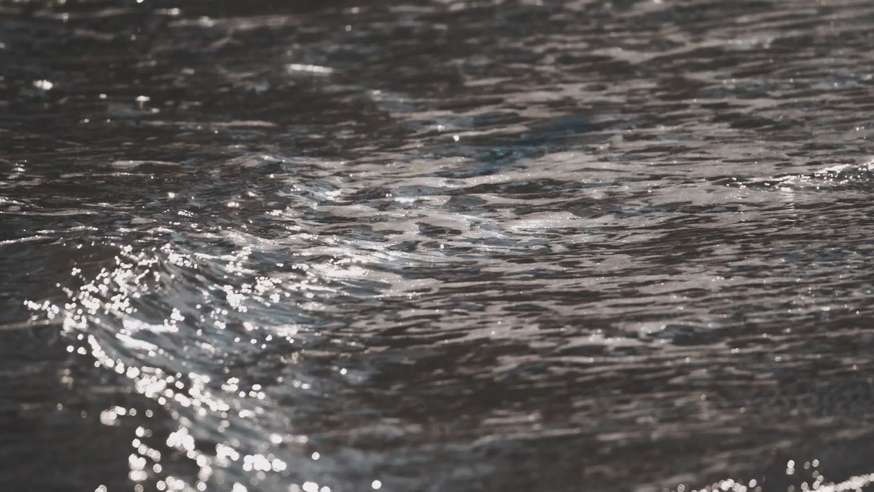 Tranquil Ocean Waves Glistening in Sunlight Free Stock Video Footage ...