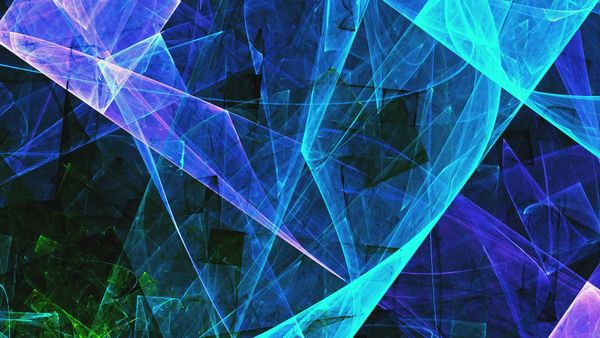 Dynamic Abstract Geometric Animation Loop Free Stock Video Footage ...