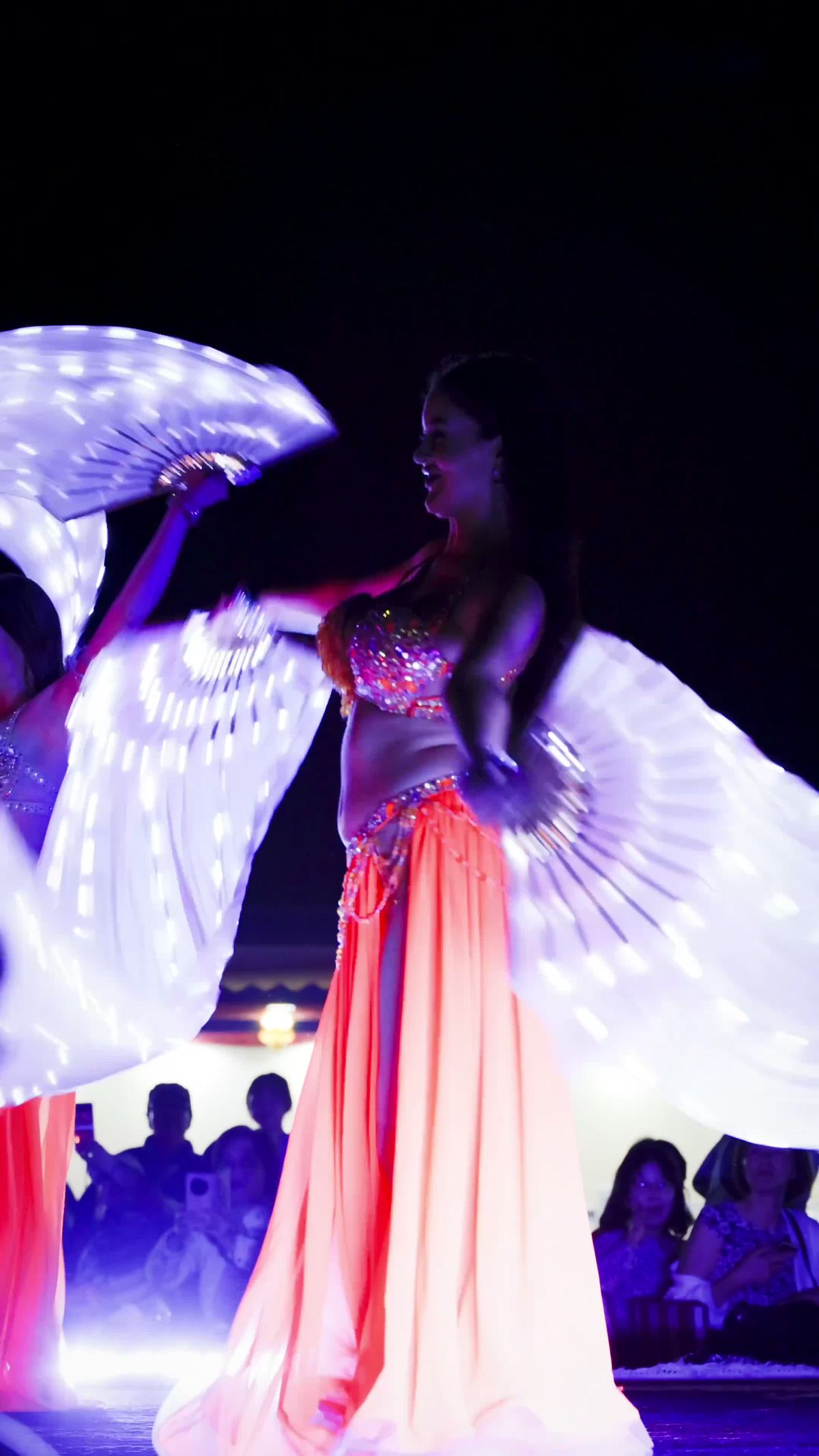 Vibrant Belly Dancing Performance At Night Free Stock Video Footage vibrant-belly-dancing-performance-at-night-free-stock-video-footage