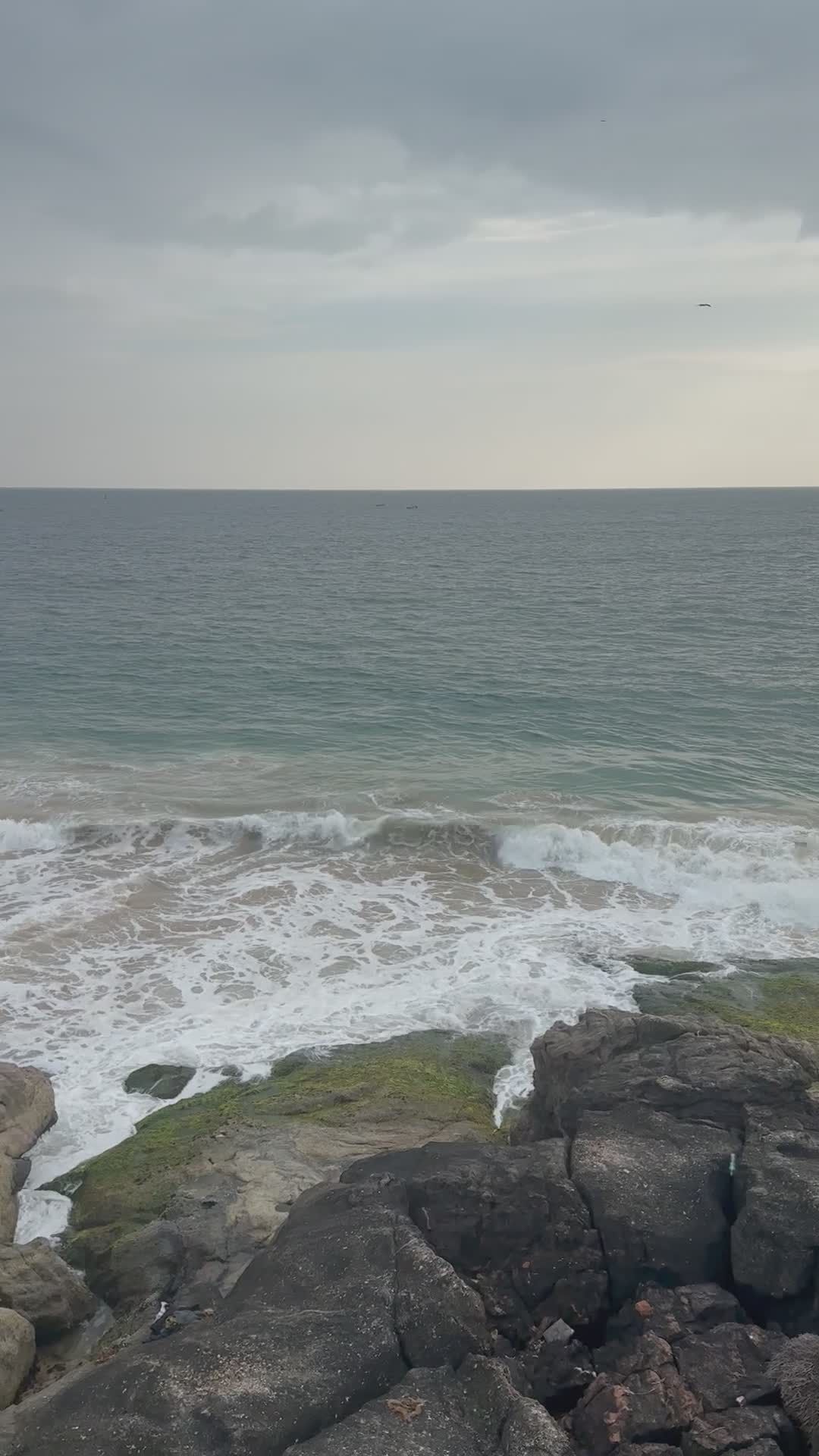 Scenic Beach Sunset with People and Waves Free Stock Video Footage ...