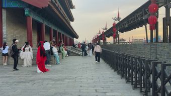 外国人穿汉服视频素材